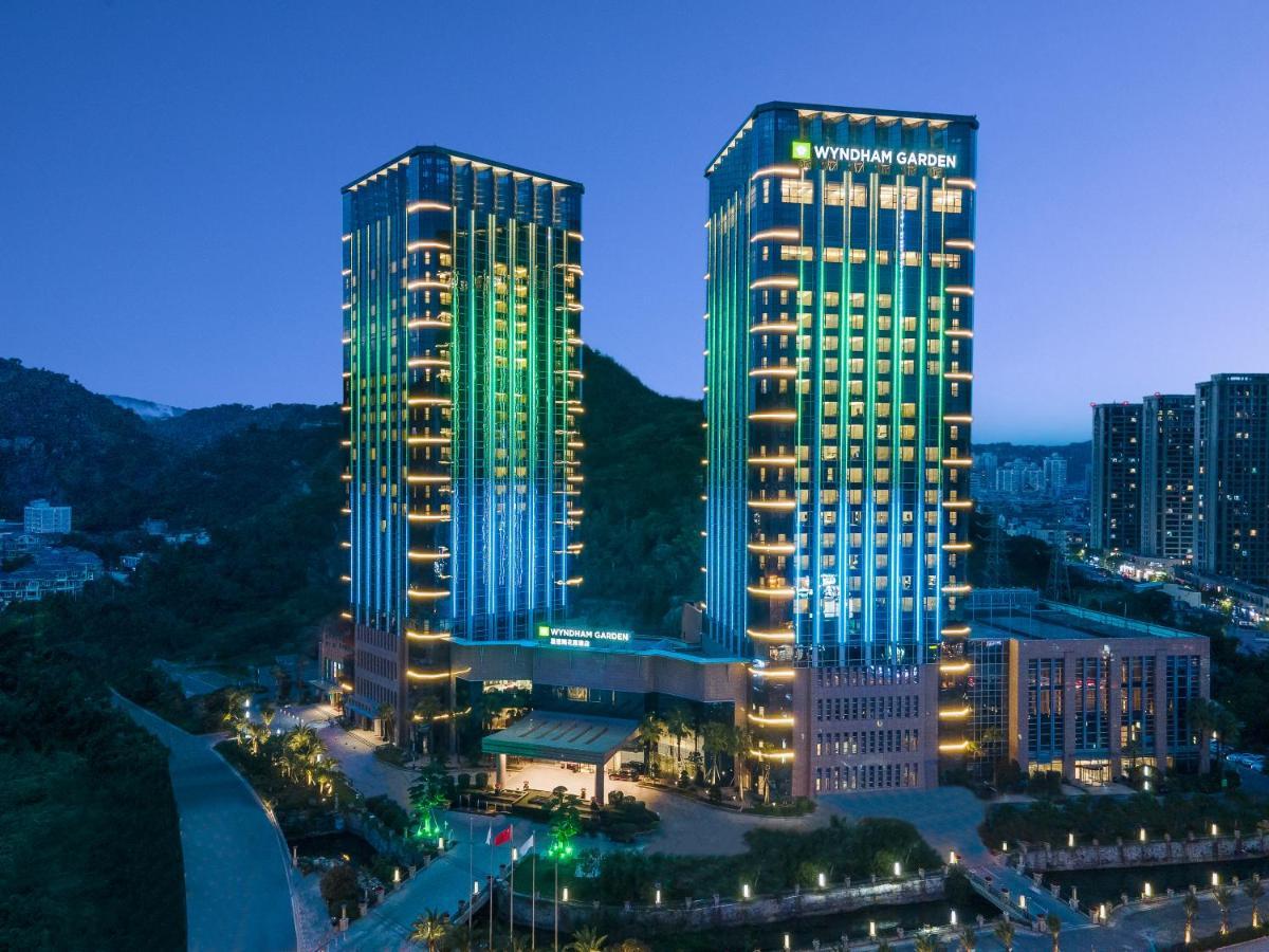 מלון טאיצ'ז'ו Wyndham Garden Yuhuan Downtown מראה חיצוני תמונה